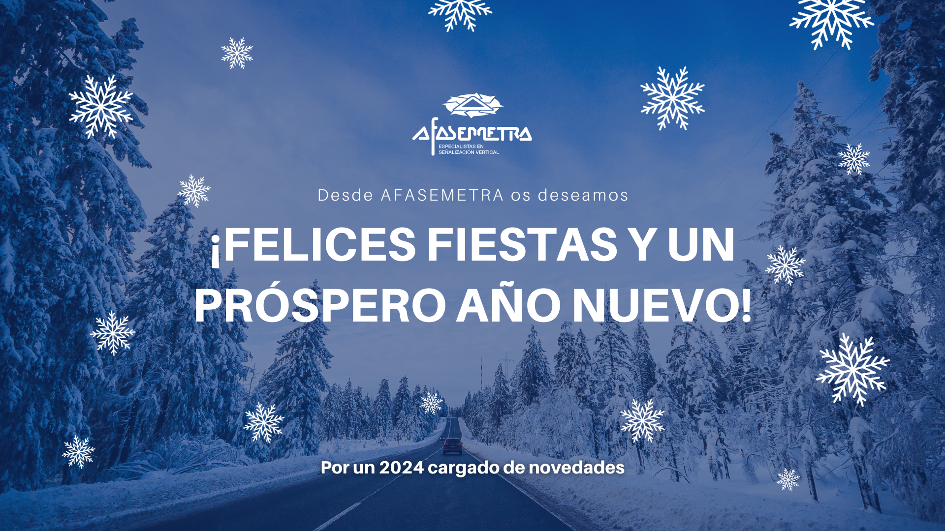 AFASEMETRA les desea Felices Fiestas y un próspero año 2024